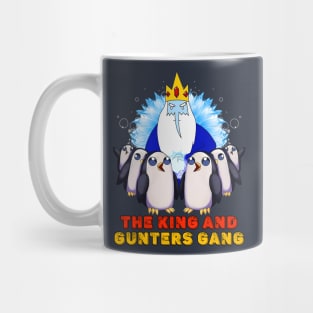 Adventure Time Gunter Gang And Ice King Mug